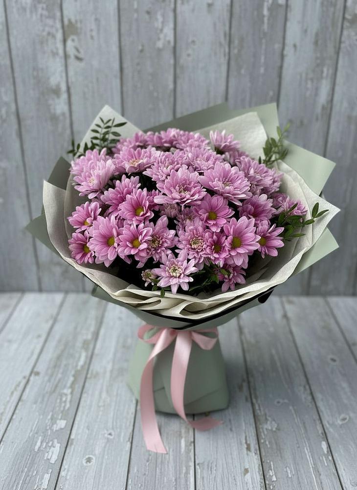 Букет цветов из: Хризантемы в Калиновке Курской области