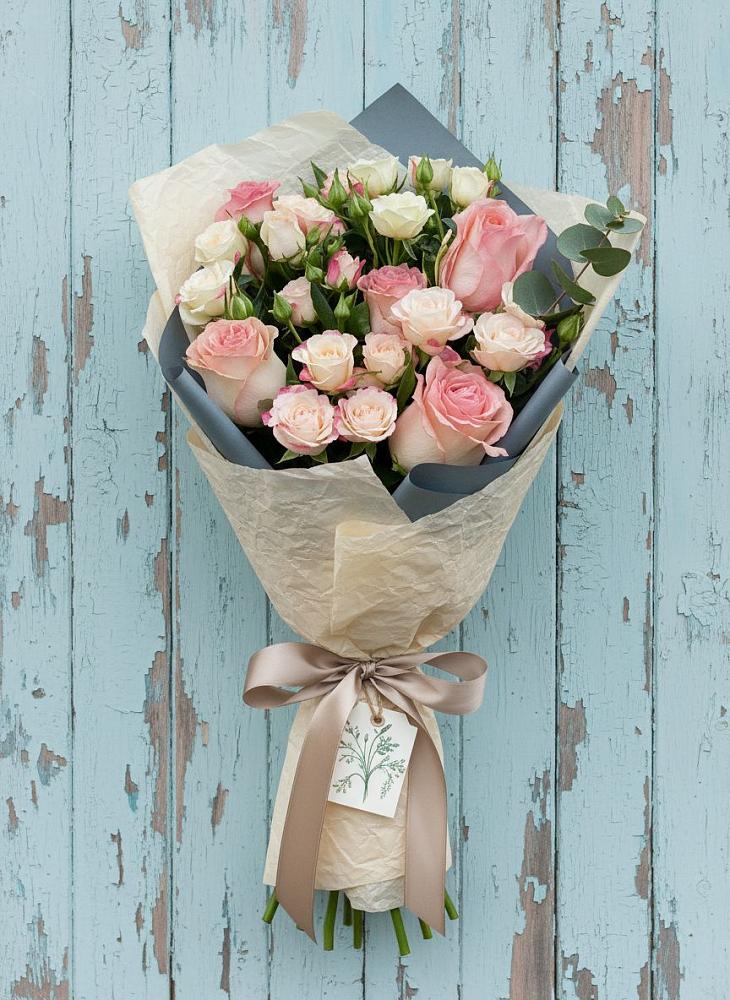 Букет цветов из: Розы в Калиновке Курской области