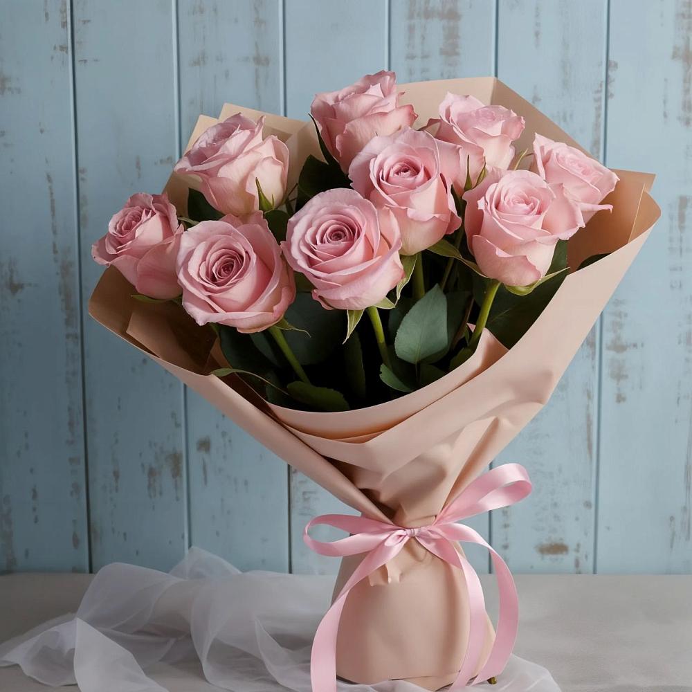 Букет цветов из: Розы в Калиновке Курской области