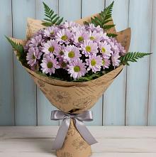 Букет цветов из:  Хризантемы #REPLACE_PRED# Калиновке Курской области