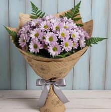 Букет цветов из:  Хризантемы в Калиновке Курской области