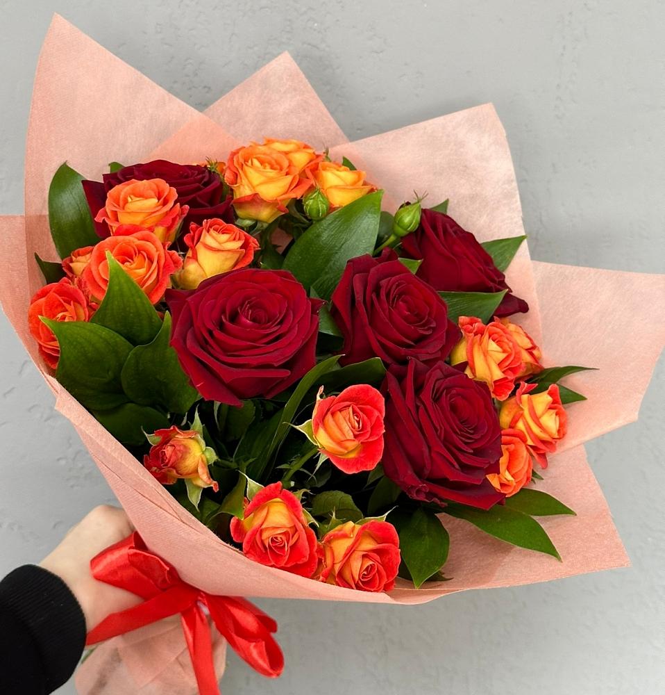 Букет Любовь и восторг в Калиновке Курской области