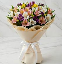 Букет цветов из:  Альстромерии #REPLACE_PRED# Калиновке Курской области