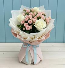 Букет цветов из:  Розы в Калиновке Курской области