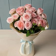 Букет Розовый шарм в Калиновке Курской области