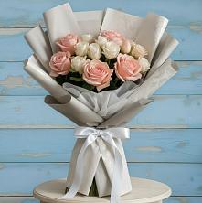 Букет цветов из:  Розы в Калиновке Курской области
