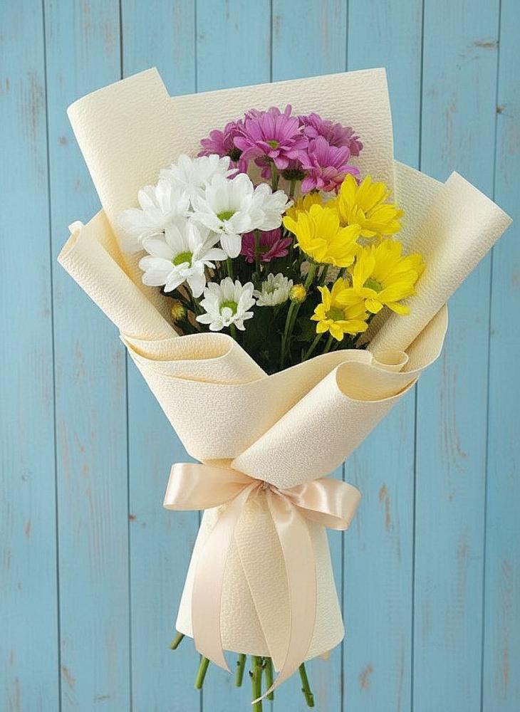 Букет цветов из: Хризантемы в Калиновке Курской области