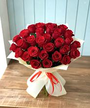 Букет 29 Красных роз в Калиновке Курской области