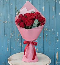 Букет цветов из:  Розы в Калиновке Курской области