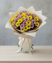 Букет цветов из:  Хризантемы в Калиновке Курской области