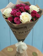Букет цветов из:  Розы в Калиновке Курской области