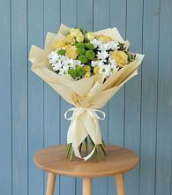 Букет цветов из:  Хризантемы и Розы #REPLACE_PRED# Калиновке Курской области