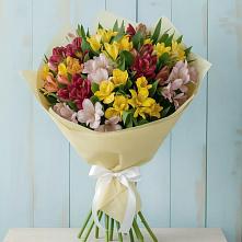 Букет цветов из:  Альстромерии в Калиновке Курской области