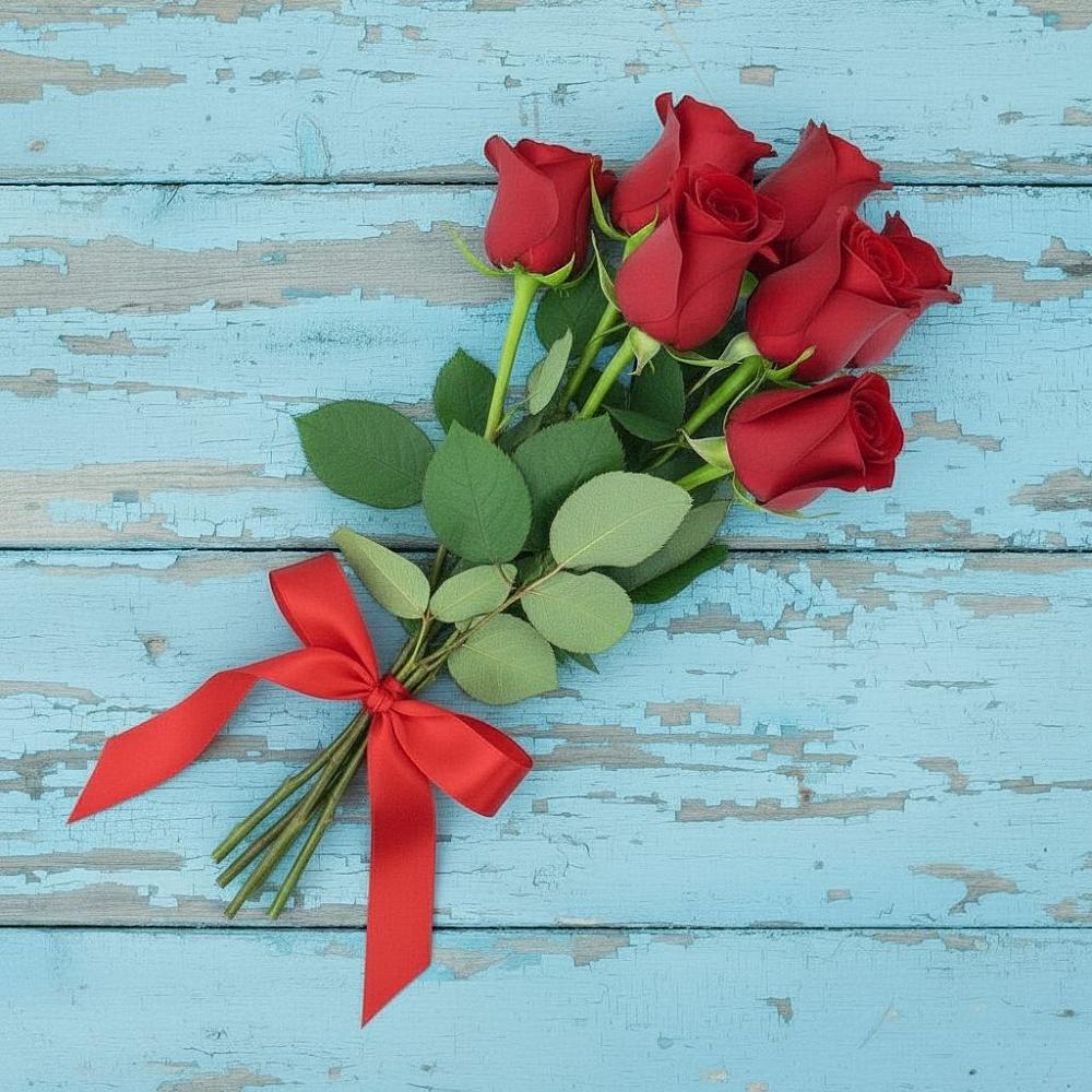 Букет Красные розы в Калиновке Курской области