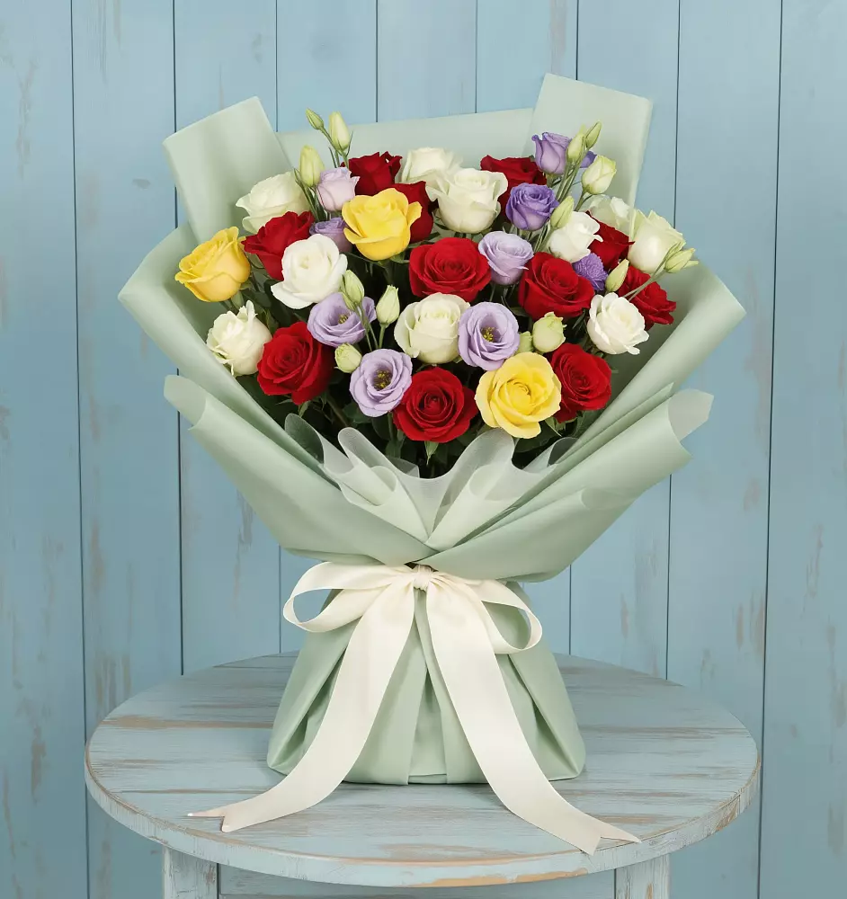 Букет цветов из: Розы в Калиновке Курской области